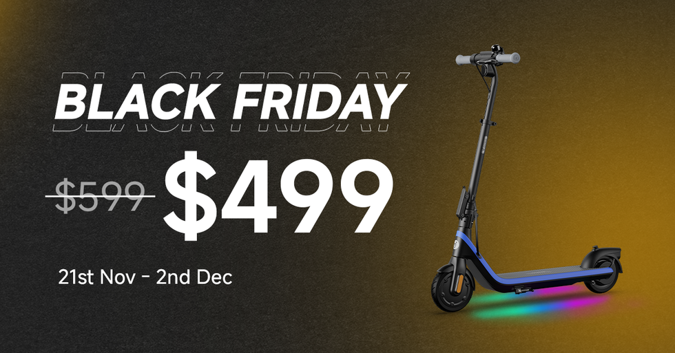 Segway Online Black Friday Sale - C2 Pro electric scooter 