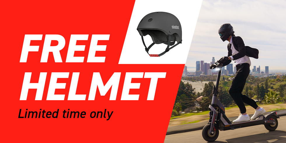 Free Helmet Segway Ninebot with GT2 Electric Scooter 