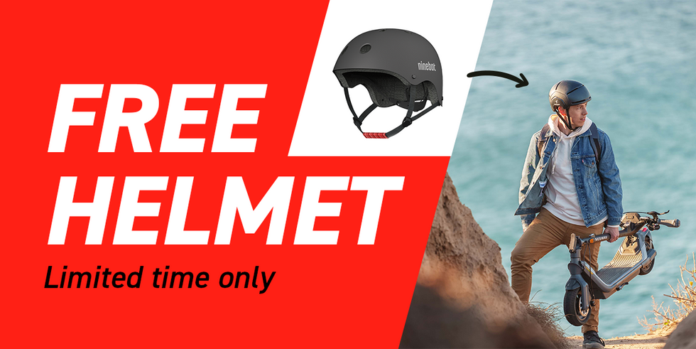 Free Helmet Segway Ninebot with P65 Electric Scooter 